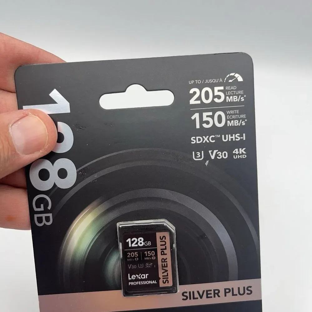 Lexar LSDSIPL128G-BNNNU Professional Silver Plus Sdxc 128gb